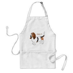 Tablier Basset hound dessin de chien