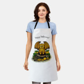 Tablier Bat d'Halloween mignonne (Porté)