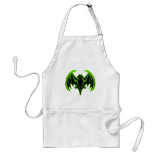 Tablier Bat Green MUSEUM Zazzle Cadeaux