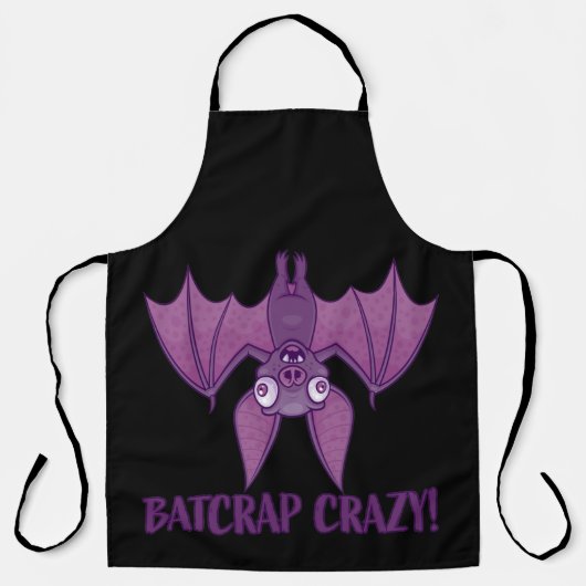 Tablier Batcrap Crazy Wacky (Recto)