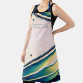 Tablier Bateau Abstrait dans Blue Apron (Insitu)