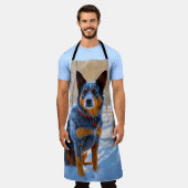 Tablier Bateau Australien Laisser neiger Noël (Porté)