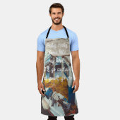 Tablier Bateau de pêche en bord de mer Méditerranée (Porté)