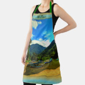 Tablier Bateaux de pêche de la rivière Mismaloya 0344 (Insitu)