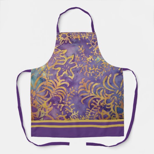 Tablier Batik d'hiver (Recto)