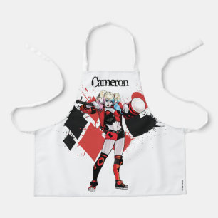 Tablier Batman Harley Quinn Hearts & Diamonds Splatz