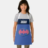 Tablier Batman | Logo Pink Polka Dot (Insitu)