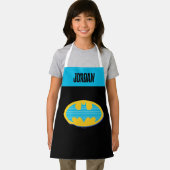 Tablier Batman | Symbole Cyan Stripes (Insitu)