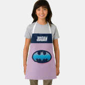 Tablier Batman | Symbole rose et bleu (Insitu)