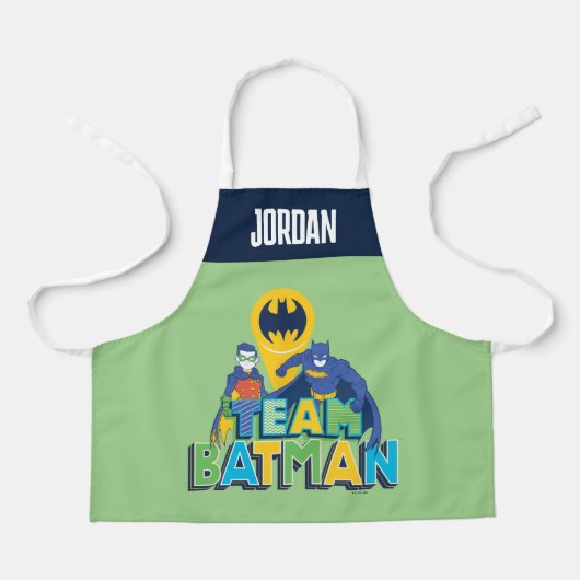 Tablier Batman | Team Batman & Robin (Recto)