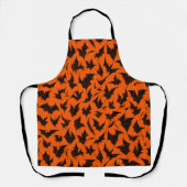 Tablier Bats d'Halloween (Recto)