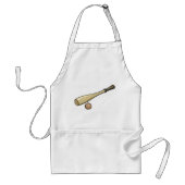 Tablier Batte de baseball en bois (Devant)