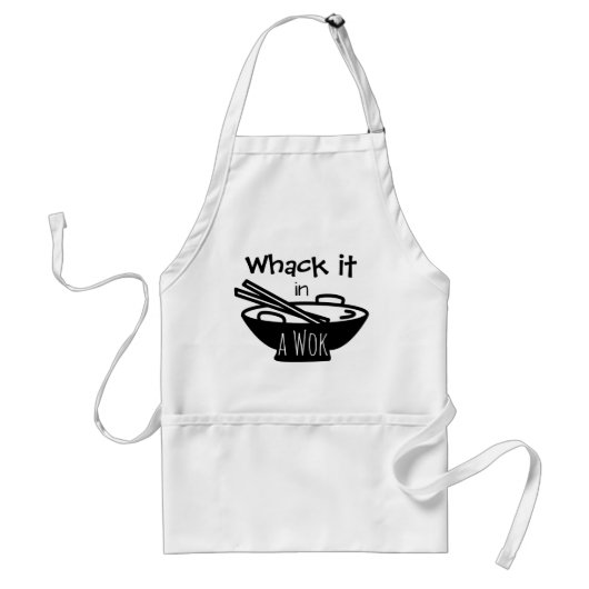Tablier Battez-le dans un wok (Devant)