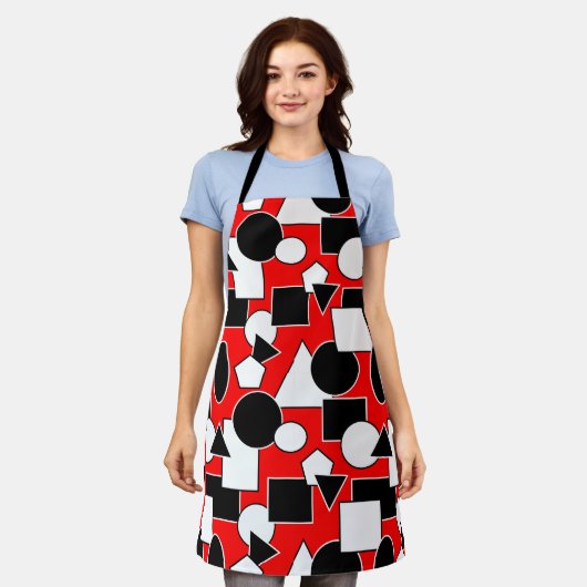 Tablier Bauhaus Collage (Porté)