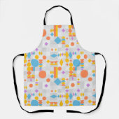 Tablier Bauhaus style architecte du milieu du siècle avant (Recto)