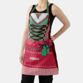 Tablier Bavarois Dirndl avec votre nom (Insitu)