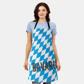 Tablier Bavière Allemagne Drapeau Diamant Design (Porté)