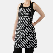 Tablier BBBQ noir et blanc pour grillmaster (Insitu)