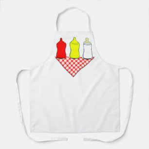 Tablier BBQ baby shower