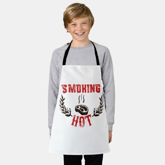 Tablier BBQ, Fumée & Grill - Fumer Chaud (Porté)