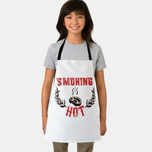 Tablier BBQ, Fumée & Grill - Fumer Chaud (Insitu)