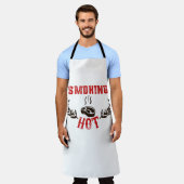Tablier BBQ, Fumée & Grill - Fumer Chaud (Porté)