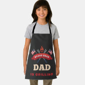 Tablier BBQ Fumer Se Reposer Papa Grille Père Amusant (Insitu)