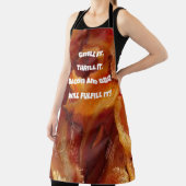 Tablier BBQ & Grill en style, Notre Motif de Bacon amusant (Insitu)