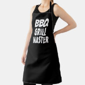 TABLIER BBQ GRILL MASTER NOIR DAD APRON MENS (Insitu)