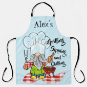 Tablier BBQ Grillage Personnaliser (Recto)