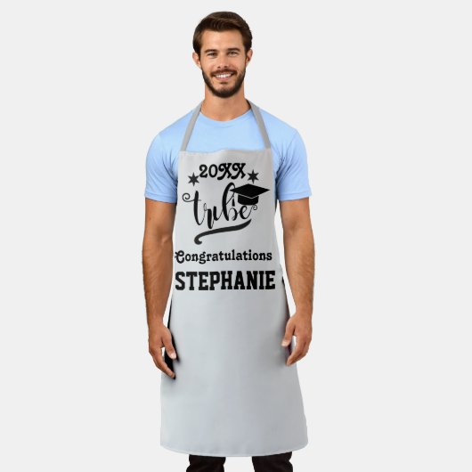 Tablier BBQ Lover Graduation Party Cookout Griller Aprons (Porté)