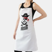 Tablier BBQ Lover Griller Pirate Argh Papa Maman Funky Gri (Insitu)