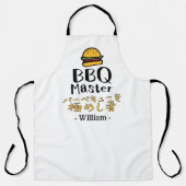 Tablier BBQ Master Burger for Grilling Dad Japanese (Recto)