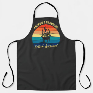 Tablier BBQ personnalisé - Fraisage et grillages