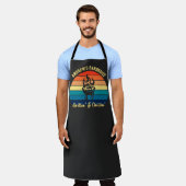 Tablier BBQ personnalisé - Fraisage et grillages (Porté)