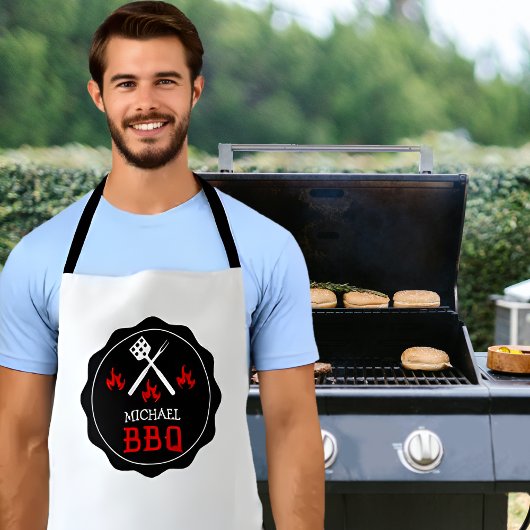 Tablier BBQ personnalisé, Hommes