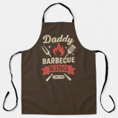 Tablier BBQ Roi Papa Barbecue pour Papa (Recto)