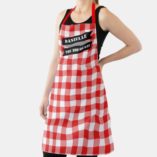 Tablier BBQ rouge (Insitu)