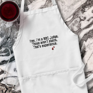 Tablier BBQ Stains VS Experience BBQ Judge Apron