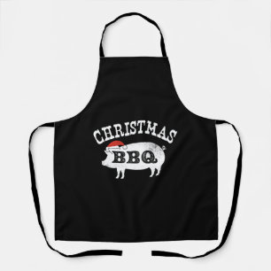 Tablier BBQ Vintage détendu Santa Hat Pork
