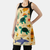 Tablier Beach Lover All-Over Print Apron Gift (Insitu)
