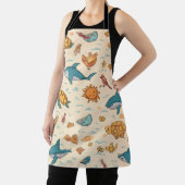 Tablier Beachside All-Over Print Apron Gift (Insitu)