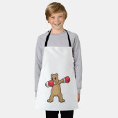 Tablier Bear as Boxer at Boxer & Hip hop Dance Dab (Porté)