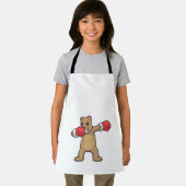 Tablier Bear as Boxer at Boxer & Hip hop Dance Dab (Insitu)