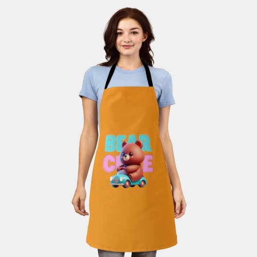 Tablier Bear Fun Apron (Porté)