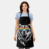 Tablier Bear Gay LGBTQ Rainbow Lunettes de soleil Pride Dr (Porté)