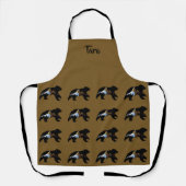 Tablier Bear Lover's Bears with Mountains (Recto)