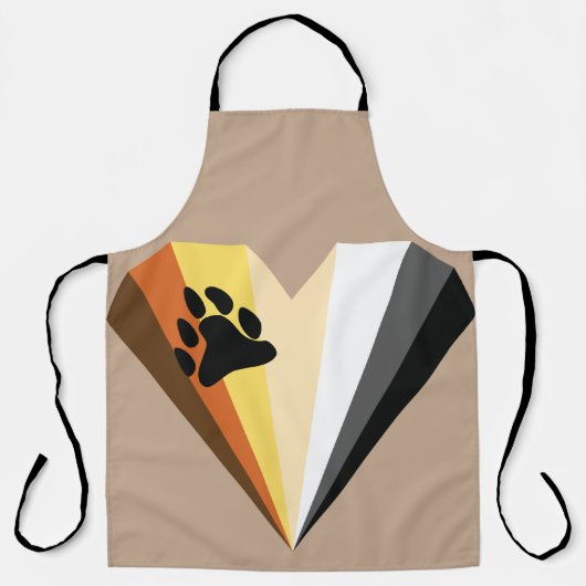 Tablier Bear Pride Chef Apron (Recto)