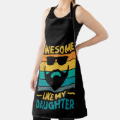 Tablier bearded dad Awesome Like My Daughter (Insitu)