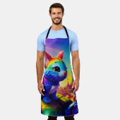 Tablier Beau animal trois (Porté)